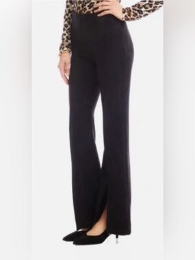 🆕 Karen Kane | Faux Suede Front Slit Pant